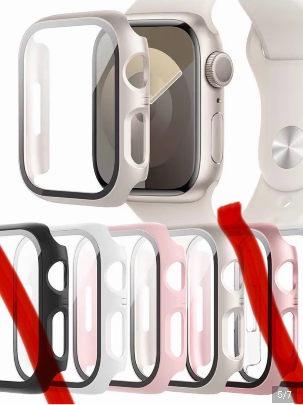 Apple Watch SE 40mm with Face Covers - Picture 7 of 7